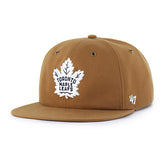 TORONTO MAPLE LEAFS CARHARTT '47 CAPTAIN RL RELAXED FIT BROWN