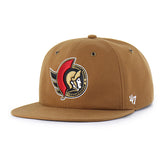 OTTAWA SENATORS CARHARTT '47 CAPTAIN RL RELAXED FIT BROWN