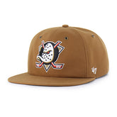 ANAHEIM DUCKS CARHARTT '47 CAPTAIN RL RELAXED FIT BROWN