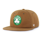 BOSTON CELTICS CARHARTT '47 CAPTAIN RL RELAXED FIT BROWN