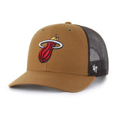 MIAMI HEAT CARHARTT '47 TRUCKER BROWN