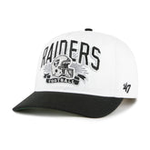 LAS VEGAS RAIDERS HISTORIC PRIME PLAY '47 HITCH RF RELAXED FIT YOUTH WHITE