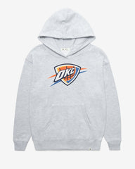 OKLAHOMA CITY THUNDER IMPRINT '47 NAOMI HOOD WOMENS RELAY GREY