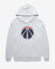 WASHINGTON WIZARDS IMPRINT '47 NAOMI HOOD WOMENS RELAY GREY
