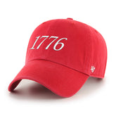 UNITED STATES U.S.A. BASE RUNNER SCRIPT '47 CLEAN RED