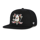 ANAHEIM DUCKS NO SHOT '47 CAPTAIN BLACK