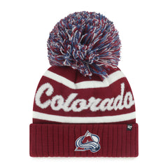 COLORADO AVALANCHE SPIRITED '47 CUFF KNIT CARDINAL