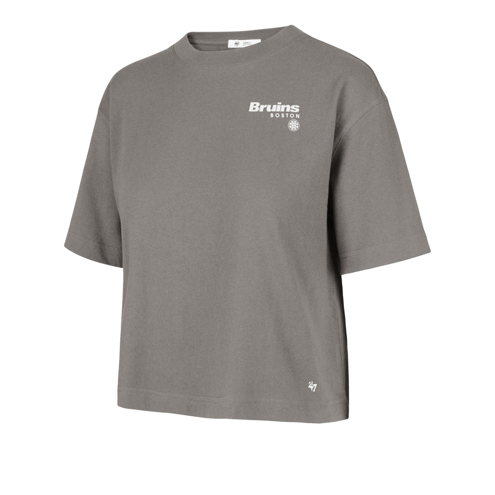 BOSTON BRUINS SERENA '47 CITY TEE WOMENS WOLF GREY