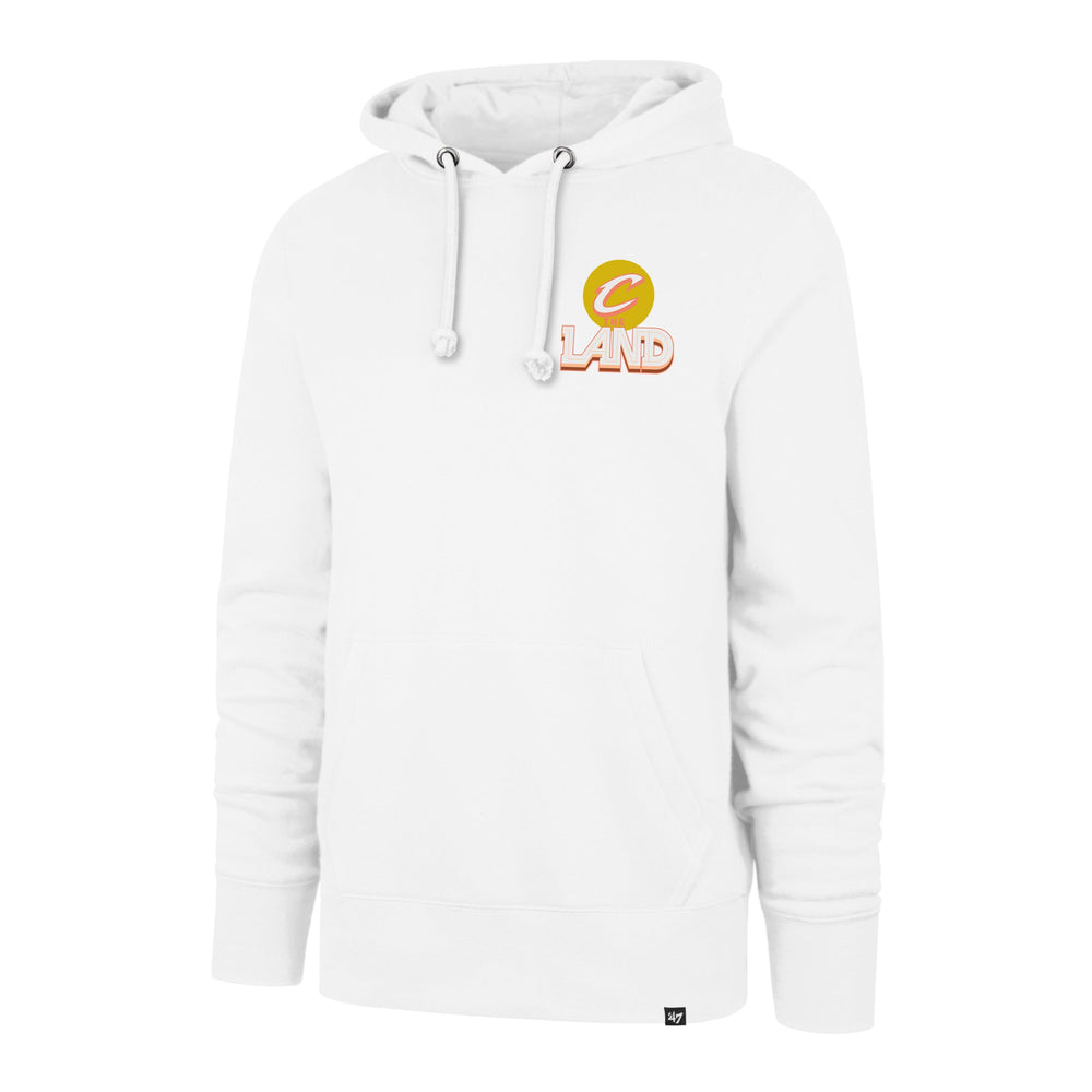 CLEVELAND CAVALIERS CITY EDITION JAB STEP '47 HEADLINE HOOD WHITE WASH