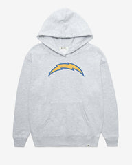 LOS ANGELES CHARGERS IMPRINT '47 NAOMI HOOD WOMENS RELAY GREY