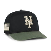 NEW YORK METS KHAKI ACCENTS '47 HITCH BLACK