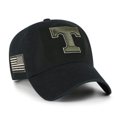 TENNESSEE VOLUNTEERS KHAKI ACCENTS '47 CLEAN UP BLACK