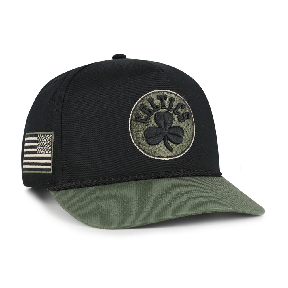 BOSTON CELTICS KHAKI ACCENTS '47 HITCH BLACK