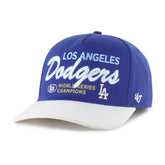 LOS ANGELES DODGERS WORLD SERIES MULTI TIME '47 HITCH RF RELAXED FIT ROYAL