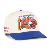 NEBRASKA CORNHUSKERS ORANGE BOWL PAST CHAMPS '47 HITCH NATURAL