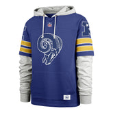 LOS ANGELES RAMS HISTORIC DOUBLE HEADER BLITZ '47 CORNERBACK LACER JETTY BLUE