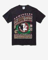 FLORIDA STATE SEMINOLES H-CHAMPS LOCKER VINTAGE '47 TUBULAR TEE DT BLACK