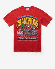 TAMPA BAY BUCCANEERS LOCKER VINTAGE '47 TUBULAR TEE DT RED