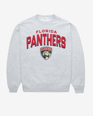 FLORIDA PANTHERS CAMPUS ARCH CLOUD '47 OVERSIZED CREW WOMENS RELAY GREY