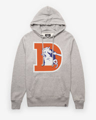 DENVER BRONCOS HISTORIC IMPRINT '47 HEADLINE HOOD SLATE GREY
