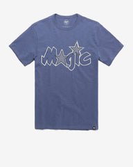 ORLANDO MAGIC HARDWOOD CLASSICS GRIT '47 SCRUM TEE BLEACHER BLUE