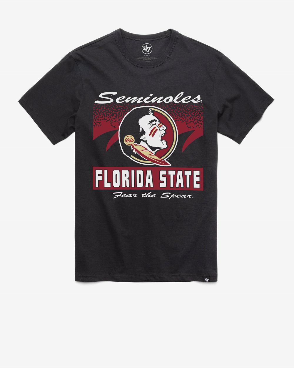 FLORIDA STATE SEMINOLES WAVER '47 FRANKLIN TEE FLINT BLACK