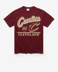 CLEVELAND CAVALIERS FLY BY VINTAGE '47 TUBULAR TEE DT GARNET