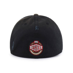 SAN ANTONIO SPURS HARDWOOD CLASSICS WORN '47 FRANCHISE LIFESTYLE BLACK