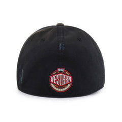 UTAH JAZZ HARDWOOD CLASSICS WORN '47 FRANCHISE LIFESTYLE BLACK