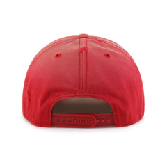 ATLANTA HAWKS HARDWOOD CLASSICS WORN '47 HITCH LC LOW CROWN RED
