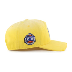 INDIANA PACERS HARDWOOD CLASSICS WORN '47 HITCH LC LOW CROWN YELLOW