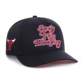 CHICAGO BULLS X SEEN SORRY I WAS HOOPING '47 HITCH BLACK