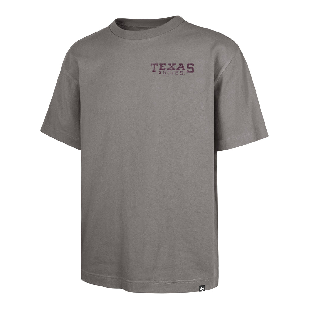 TEXAS A&M AGGIES VINTAGE REGIONAL BACKER '47 FOUNDATION TEE WOLF GREY