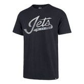 WINNIPEG JETS GRIT WORDMARK '47 SCRUM TEE FALL NAVY
