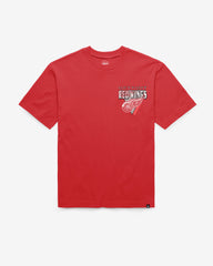 DETROIT RED WINGS UNDER BAR '47 FOUNDATION TEE RED