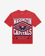 WASHINGTON CAPITALS HEATER '47 FOUNDATION TEE RED
