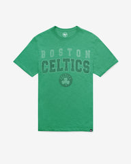 BOSTON CELTICS STADIUM WAVE '47 SCRUM TEE KELLY