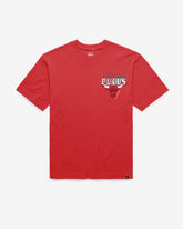 CHICAGO BULLS UNDER BAR '47 FOUNDATION TEE RED