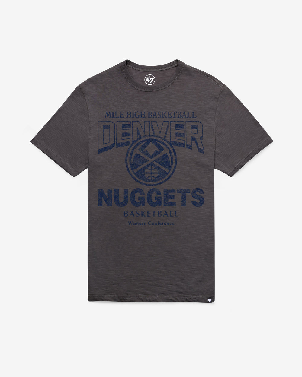 DENVER NUGGETS HEAD ON '47 SCRUM TEE CHARCOAL