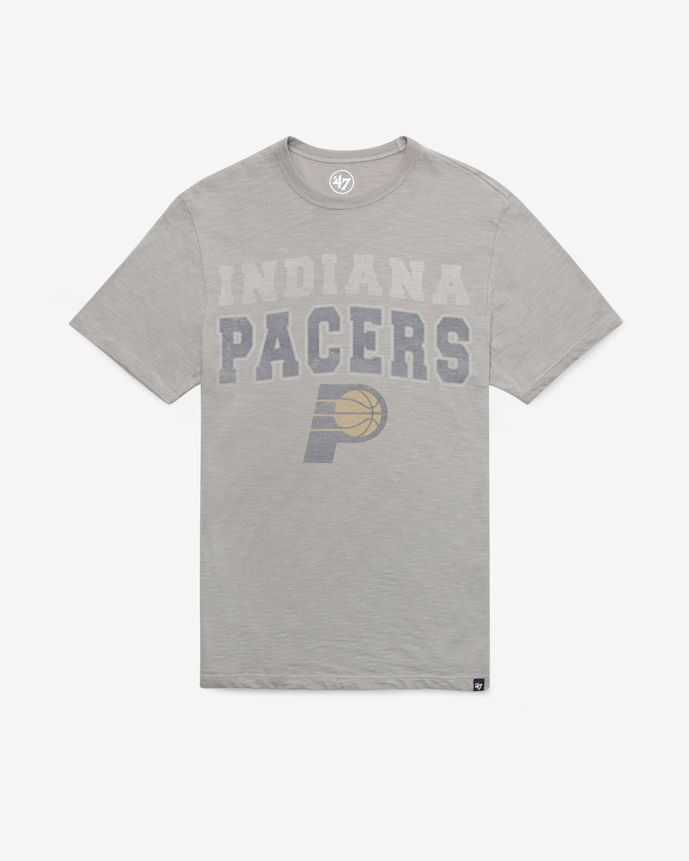 INDIANA PACERS STADIUM WAVE '47 SCRUM TEE WOLF GREY