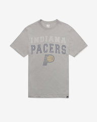 INDIANA PACERS STADIUM WAVE '47 SCRUM TEE WOLF GREY