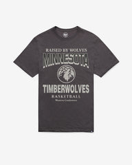 MINNESOTA TIMBERWOLVES HEAD ON '47 SCRUM TEE CHARCOAL