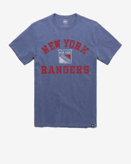 NEW YORK RANGERS ODESSA '47 SCRUM TEE BLEACHER BLUE