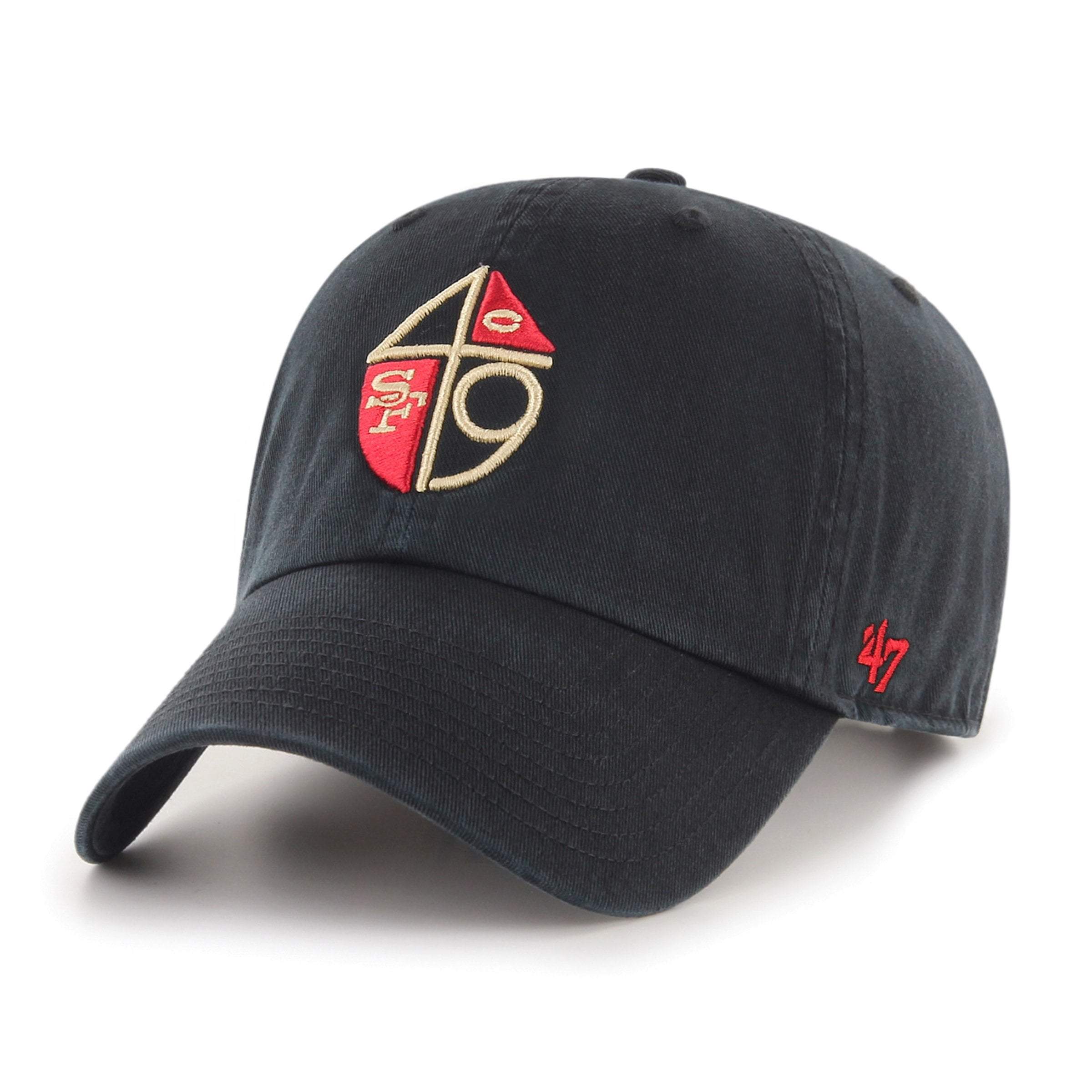 SAN FRANCISCO 49ERS HISTORIC '47 CLEAN UP Black