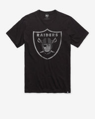 LAS VEGAS RAIDERS GRIT '47 SCRUM TEE JET BLACK