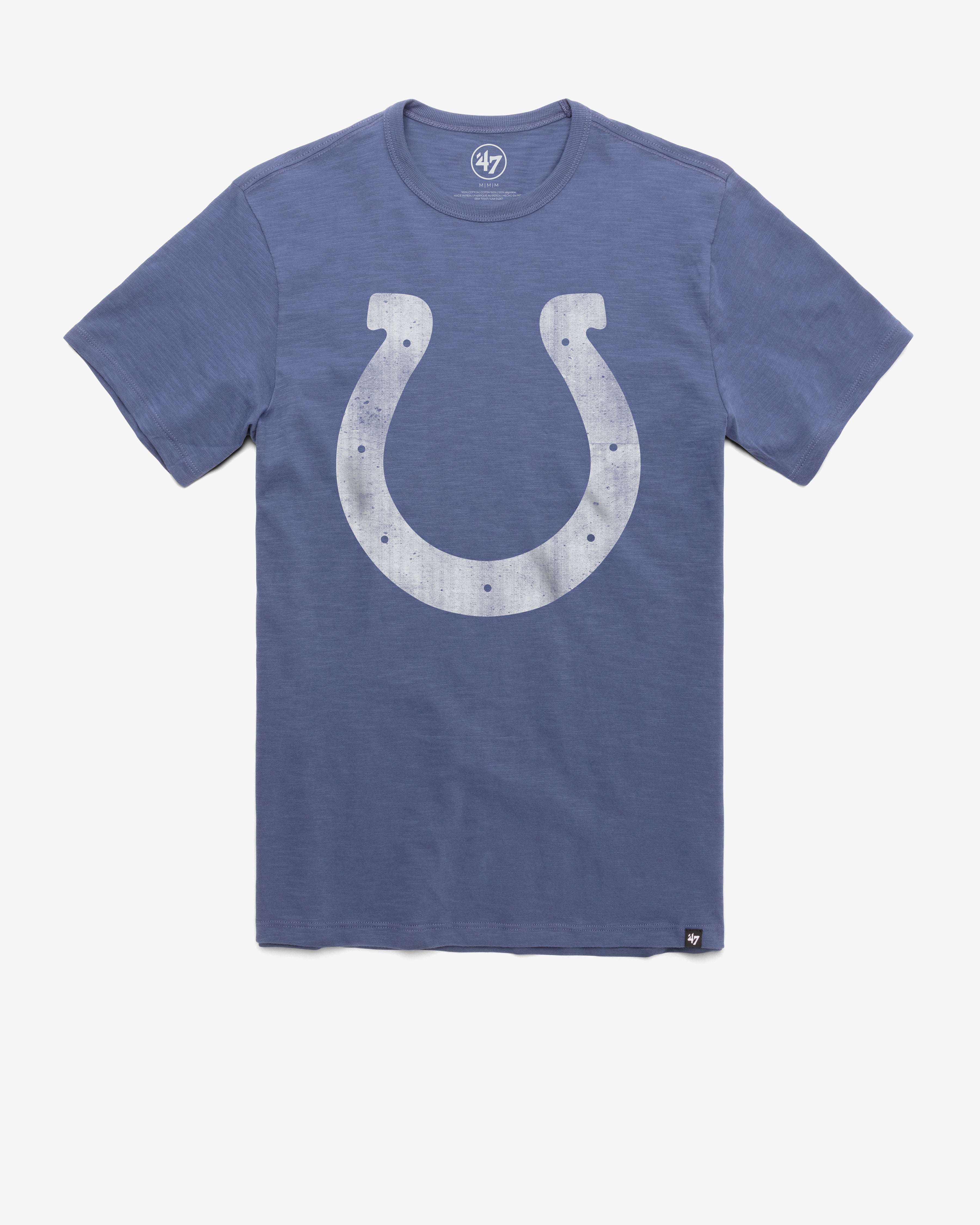 INDIANAPOLIS COLTS GRIT '47 SCRUM TEE BLEACHER BLUE