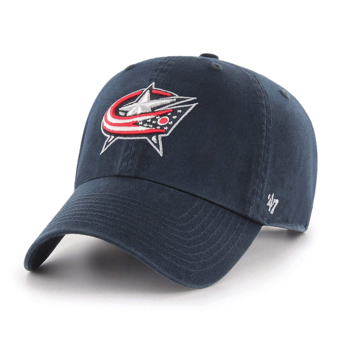 COLUMBUS BLUE JACKETS '47 CLEAN UP NAVY