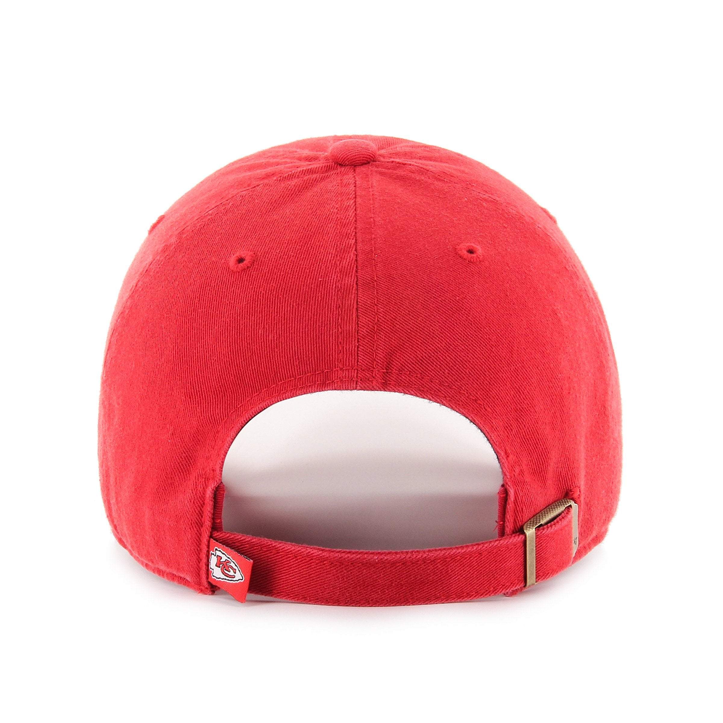 KANSAS CITY CHIEFS SCRIPT '47 CLEAN UP RED