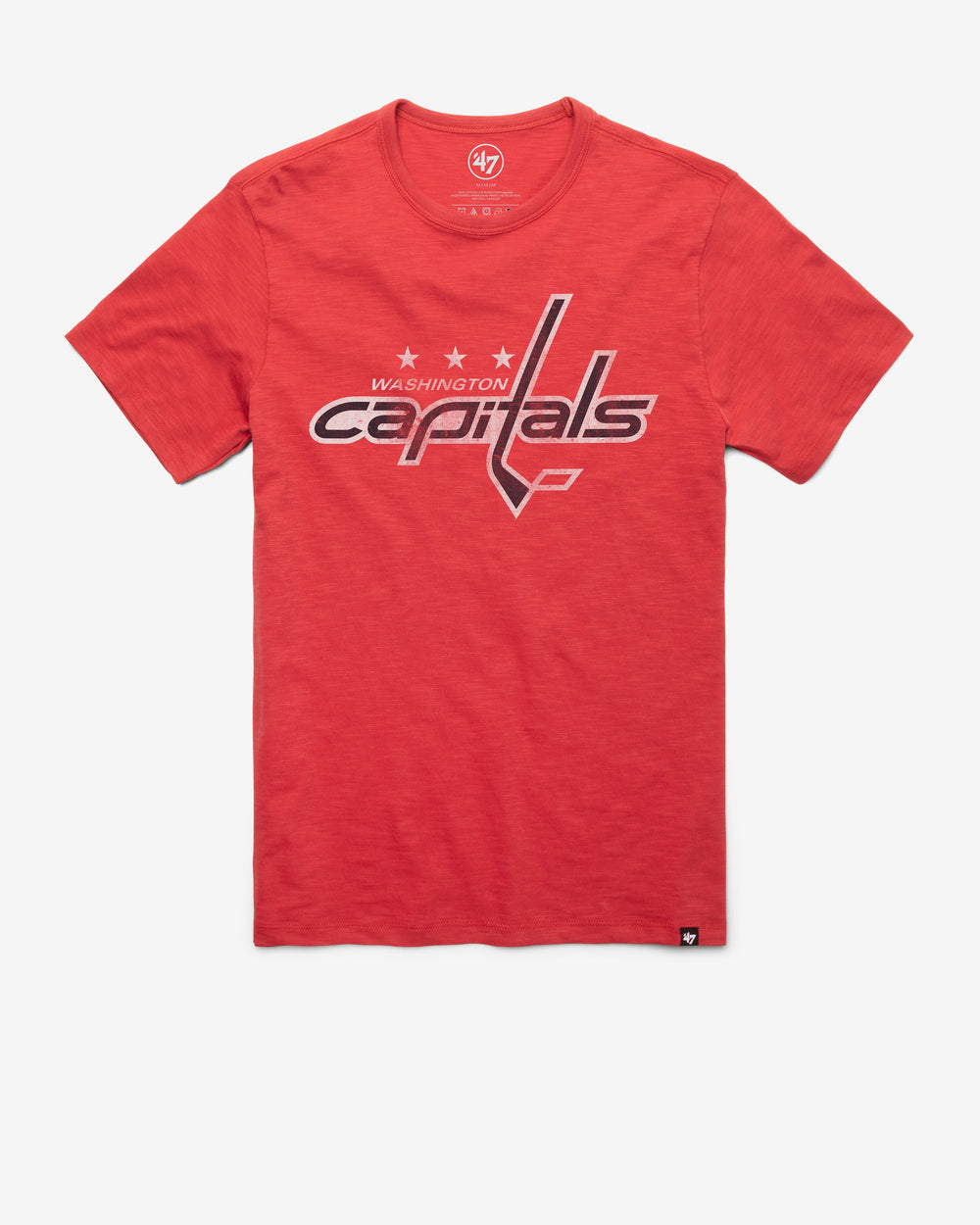 WASHINGTON CAPITALS '47 GRIT SCRUM TEE RESCUE RED
