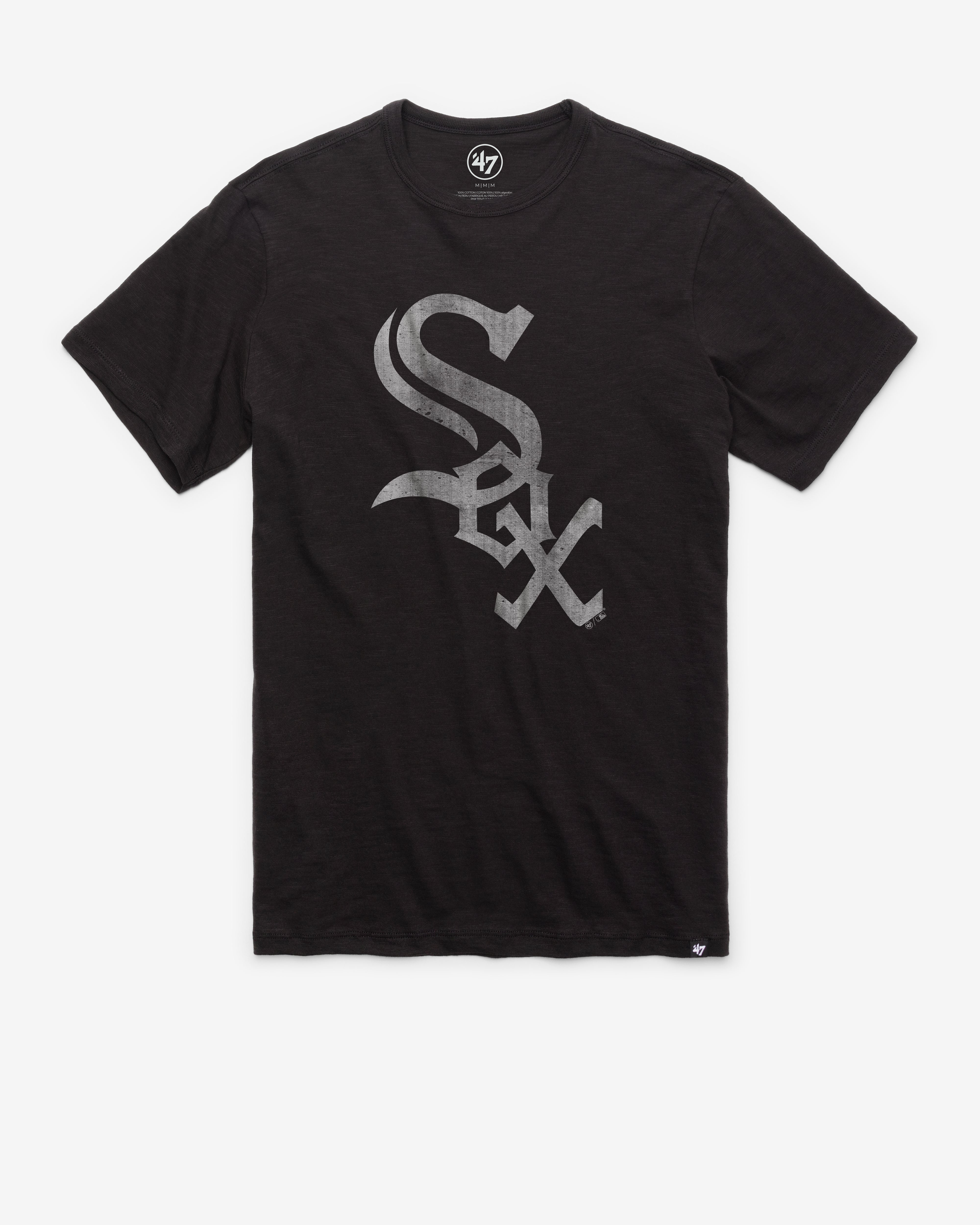 CHICAGO WHITE SOX GRIT '47 SCRUM TEE JET BLACK